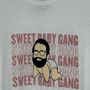 Matt Walsh The Daily Wire SWEET BABY GANG Repeat Medium Short Sleeve T-Shirt NEW